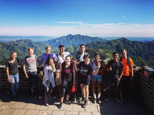 youth study trips in china